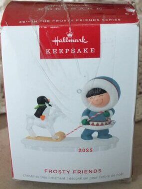 Hallmark Keepsake Christmas Ornament Frosty Friends 2025